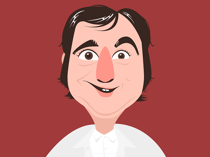 Andy sketch character color colour vector