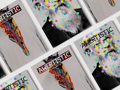 AWERTISTIC Mag artdirection magazine magazine cover