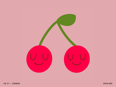 100 Day Project — Day 01 100 day project art art licensing artist cherries design editorial illustration food art food illustration food illustrator fruit illustration illustration illustrator licensing artist procreate