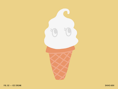 100 Day Project — Day 02 100 day project art licensing artist design editorial illustration food art food artist food illustration food illustrator ice cream illustration illustrator licensing artist procreate soft serve