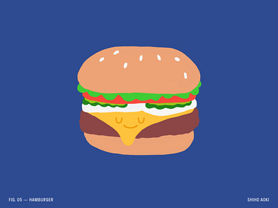 100 Day Project — Day 05 100 day project art licensing artist burger cheeseburger design editorial illustration fast food food art food artist food illustration food illustrator illustration illustrator licensing artist