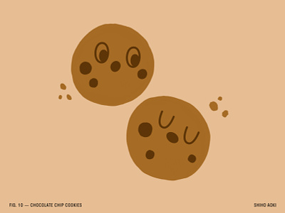 100 Day Project — Day 10 100dayproject artist chocolatechipcookies editorialillustration foodart foodillustration foodillustrator illustration illustrator procreate