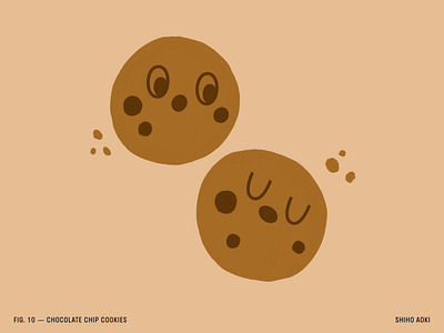 100 Day Project — Day 10 100dayproject artist chocolatechipcookies editorialillustration foodart foodillustration foodillustrator illustration illustrator procreate