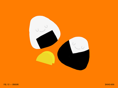100 Day Project — Day 12 100dayproject artist editorialillustration foodart foodillustration foodillustrator illustration illustrator onigiri procreate