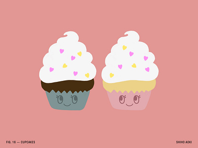 100 Day Project — Day 16 100dayproject artist cupcakes editorialillustration foodart foodillustration foodillustrator illustration illustrator procreate