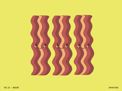 100 Day Project — Day 22 100dayproject artist bacon breakfast editorialillustration foodart foodillustration foodillustrator illustration illustrator