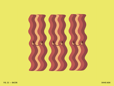 100 Day Project — Day 22 100dayproject artist bacon breakfast editorialillustration foodart foodillustration foodillustrator illustration illustrator