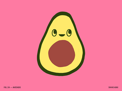 100 Day Project — Day 24 100dayproject artist avocado editorialillustration foodart foodillustration foodillustrator illustration illustrator procreate