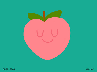 100 Day Project — Day 38 100dayproject artist editorialillustration foodillustration foodillustrator fruitillustration illustration illustrator licensingartist peach