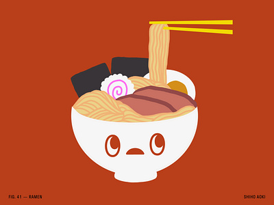 100 Day Project — Day 41 100 day project artist editorial illustration food art food illustration food illustrator illustration illustrator licensing artist ramen