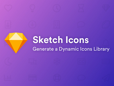 Sketch Icons - Generate a Dynamic Icon Library icons library plugin sketch ui