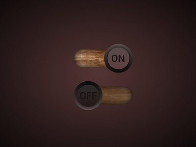 On / Off switch 2d design adobe xd buttons dailyui design ui ux