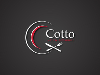 Cotto Logo 2 art brand brand identity branding business card design flat graphic graphic design icon identity illustration illustrator le designs logo logo design minimal photoshop typography vector