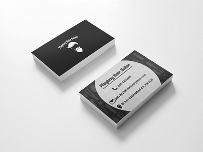 Playboy Hair Salon Business Card