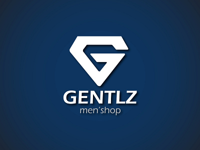 Gentlz Men'shop art brand brand identity branding business card design flat graphic graphic design icon identity illustration illustrator le designs logo logo design minimal photoshop typography vector