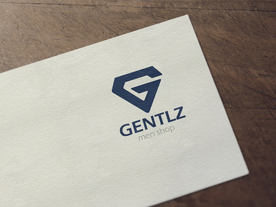 Gentlz Men'shop Mockup art brand brand identity branding business card design flat graphic graphic design icon identity illustration illustrator le designs logo logo design minimal photoshop typography vector