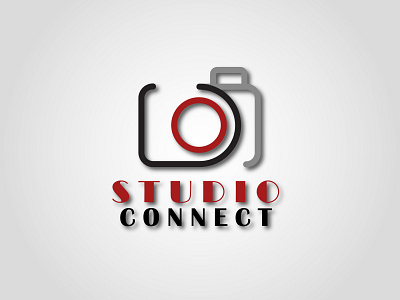 Studio Connect Logo art brand brand identity branding business card design flat graphic graphic design icon identity illustration illustrator le designs logo logo design minimal photoshop typography vector