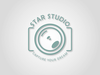 Star Studio Logo art brand brand identity branding business card design flat graphic graphic design icon identity illustration illustrator le designs logo logo design minimal photoshop typography vector