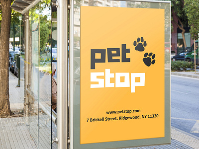 Pet Stop Mockup