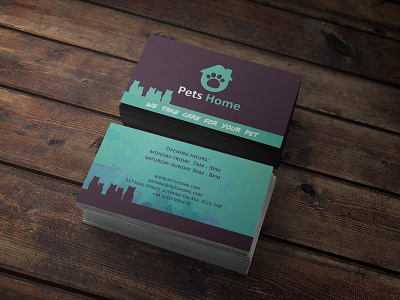 Pets Home Business Card