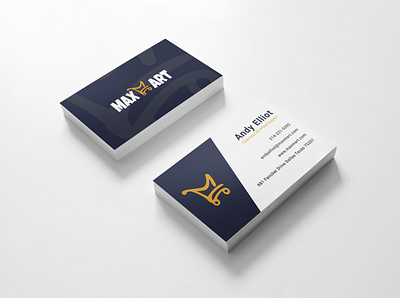 Max Mart Business Card art brand brand identity branding business card design flat graphic graphic design icon identity illustration illustrator le designs logo logo design minimal photoshop typography vector