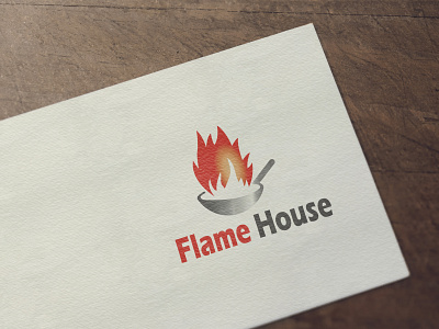 Flame House Mockup1 art brand brand identity branding business card design flat graphic graphic design icon identity illustration illustrator le designs logo logo design minimal photoshop typography vector