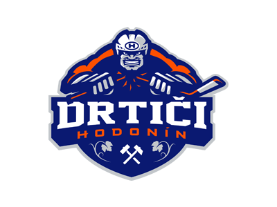 Drtiči ... The Crushers brand club crushers czech republic drtiči hockey hodonín identity logo slavo kiss sports team