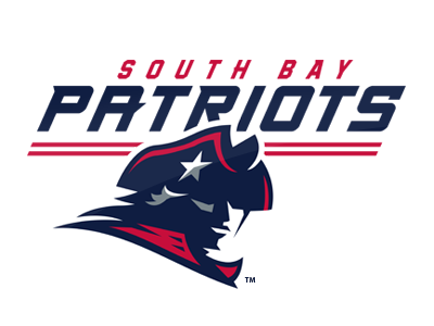 Patriots athletic branding football identity logo minutemen patriots slavo kiss south bay sports team usa