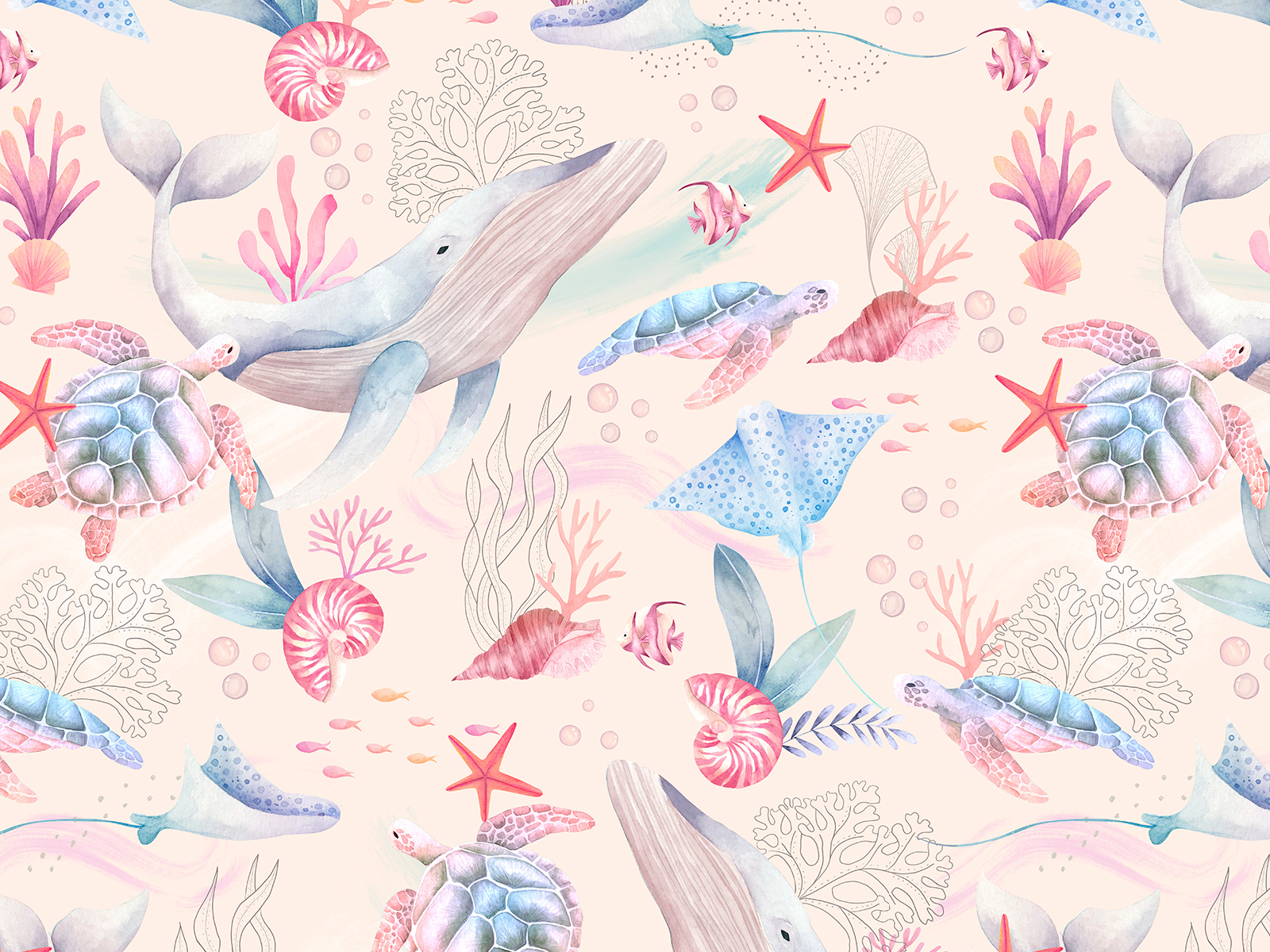 Kai Pattern by Sthephania Varela on Dribbble