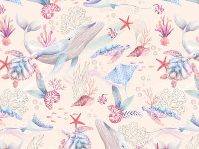 Kai Pattern by Sthephania Varela on Dribbble