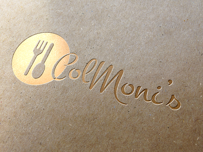 ColMoni's Catering brand identity logo