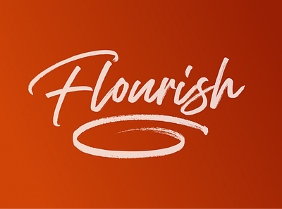 Flourish Design Co. brand identity logo