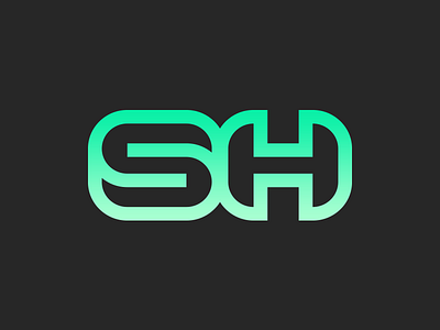 Sh logo design design h logo s sh
