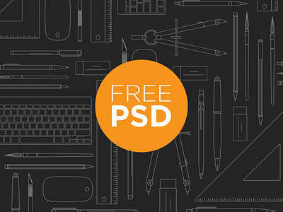 Freebie PSD: Graphic designer tools