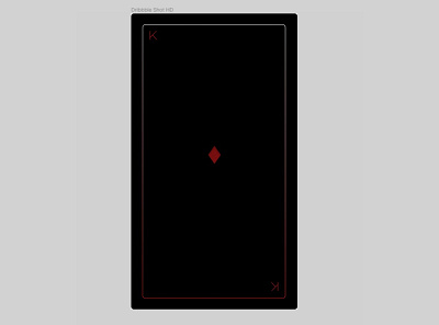 Playing Card dailyui dark mode design figma figmadesign illustration logo minimalistic ui uidesign