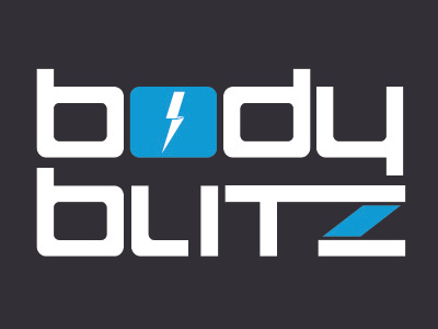 Body Blitz logo circuit class excercise fitness gym health