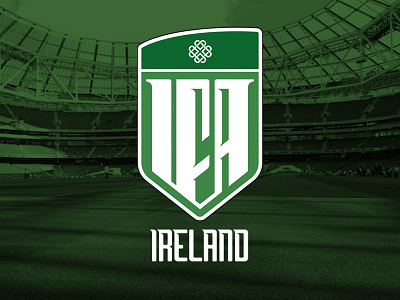 IFA Identity brand branding euro 2016 football identity irish logo mark northern ireland republic of ireland soccer team