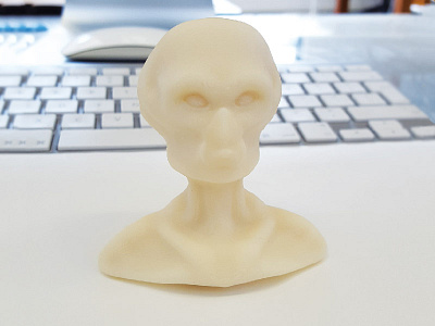 Alien head 3D Print 3d 3d print alien bust character head model sculpt