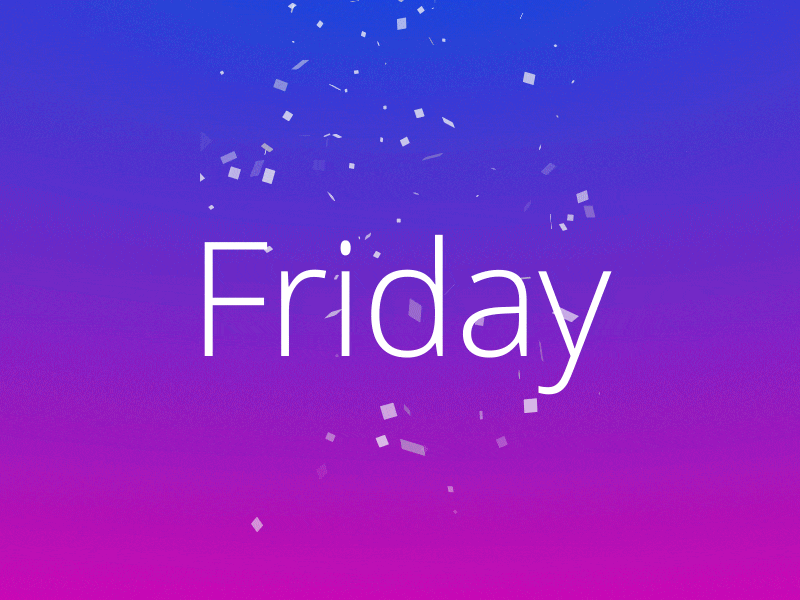 That Friday Feeling animation friday gif weekend