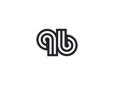96 96 ambigram line loop mark number symbol