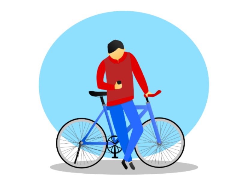 Lifestyle a healthy illustration characters design