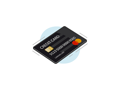 Credit Card credit card design flat graphic design icon illustration ui vector
