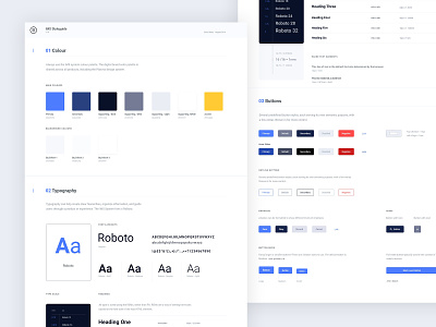IMS Styleguide adobexd clean crm design system figmadesign interface design layout product design styleguide typography ui ui design web