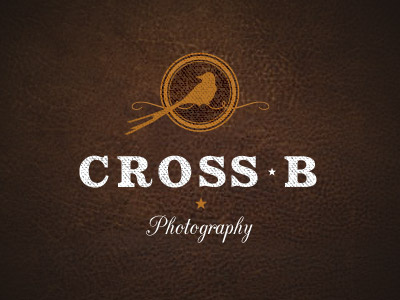 Cross B Photography icon logo texture type