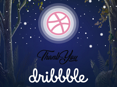 thanks you dribbble