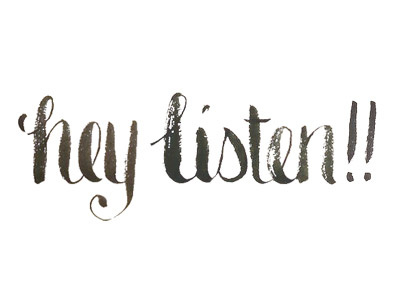 hey listen!! brush pen brush script gaming hand lettering handwritten legend of zelda lettering n64 navi ocarina of time zelda