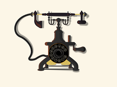 Retro telephone