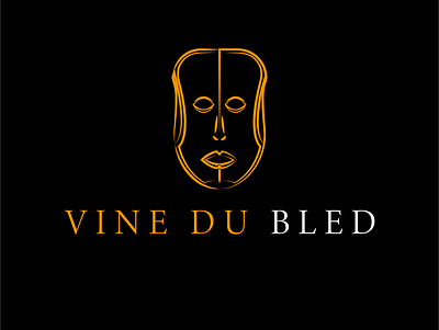 Logo Vine du bled branding graphic design logo
