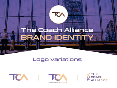 Brand Identity - The Coach Alliance branding graphic design logo