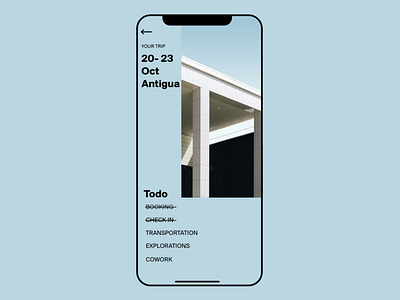 Trip - todo list mobile mobile app ui ux ux design